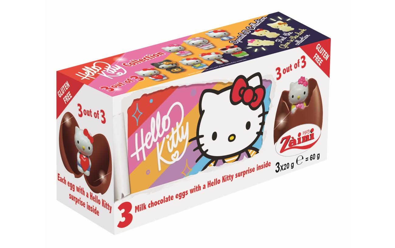 Schokoeier Hello Kitty 3x20g