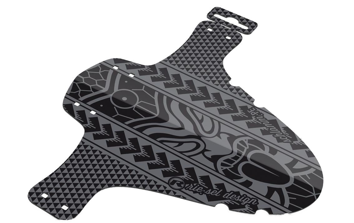 Riesel Design Spritzschutz, Maori mit Verpackung/Kabelbinder