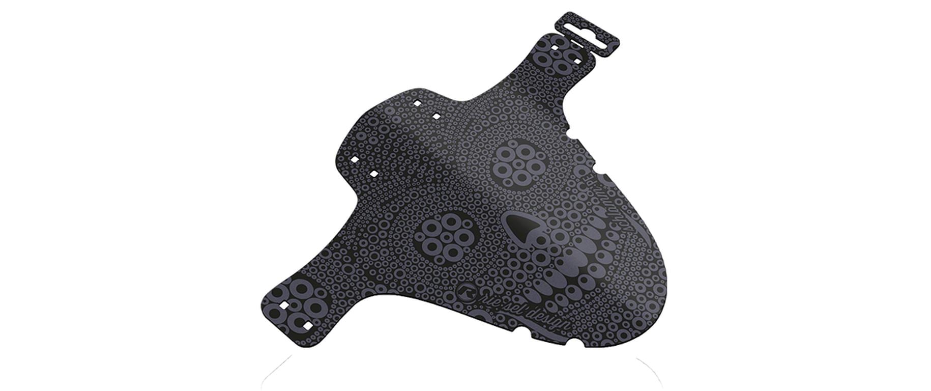 Riesel Design Spritzschutz, Los Muertos mit Verpackung/Kabelbinder