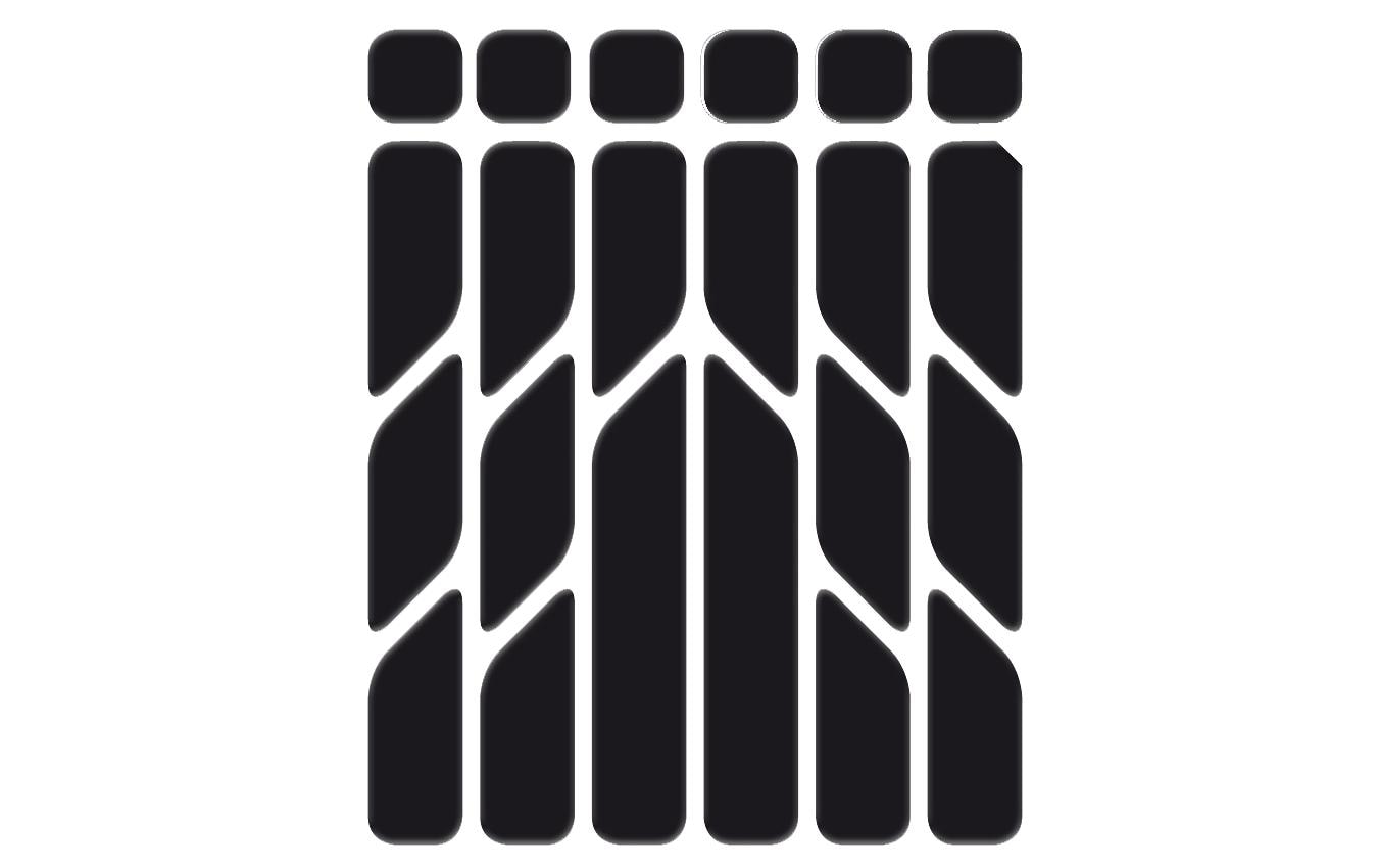Riesel Design Reflektor black