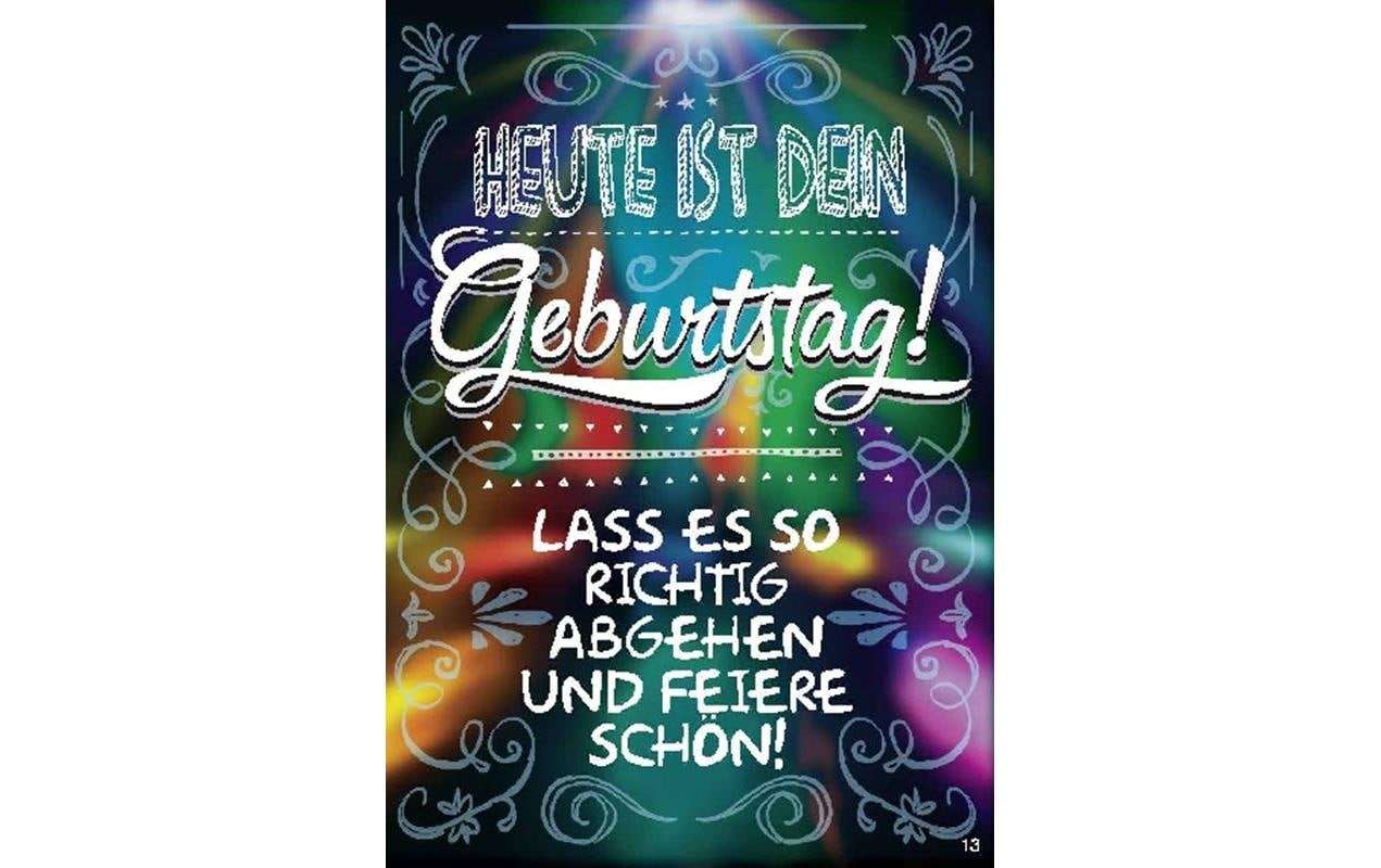Depesche Musikkarten mit Überraschung Heute ist Dein Geburtstag! Lass es so...