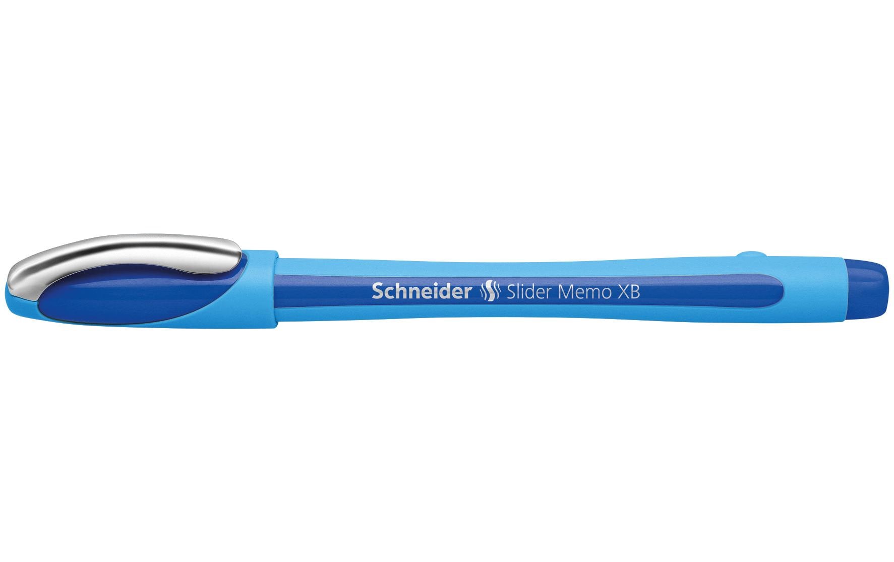 Schneider Kugelschreiber Slider Memo blau, 1 Stk.