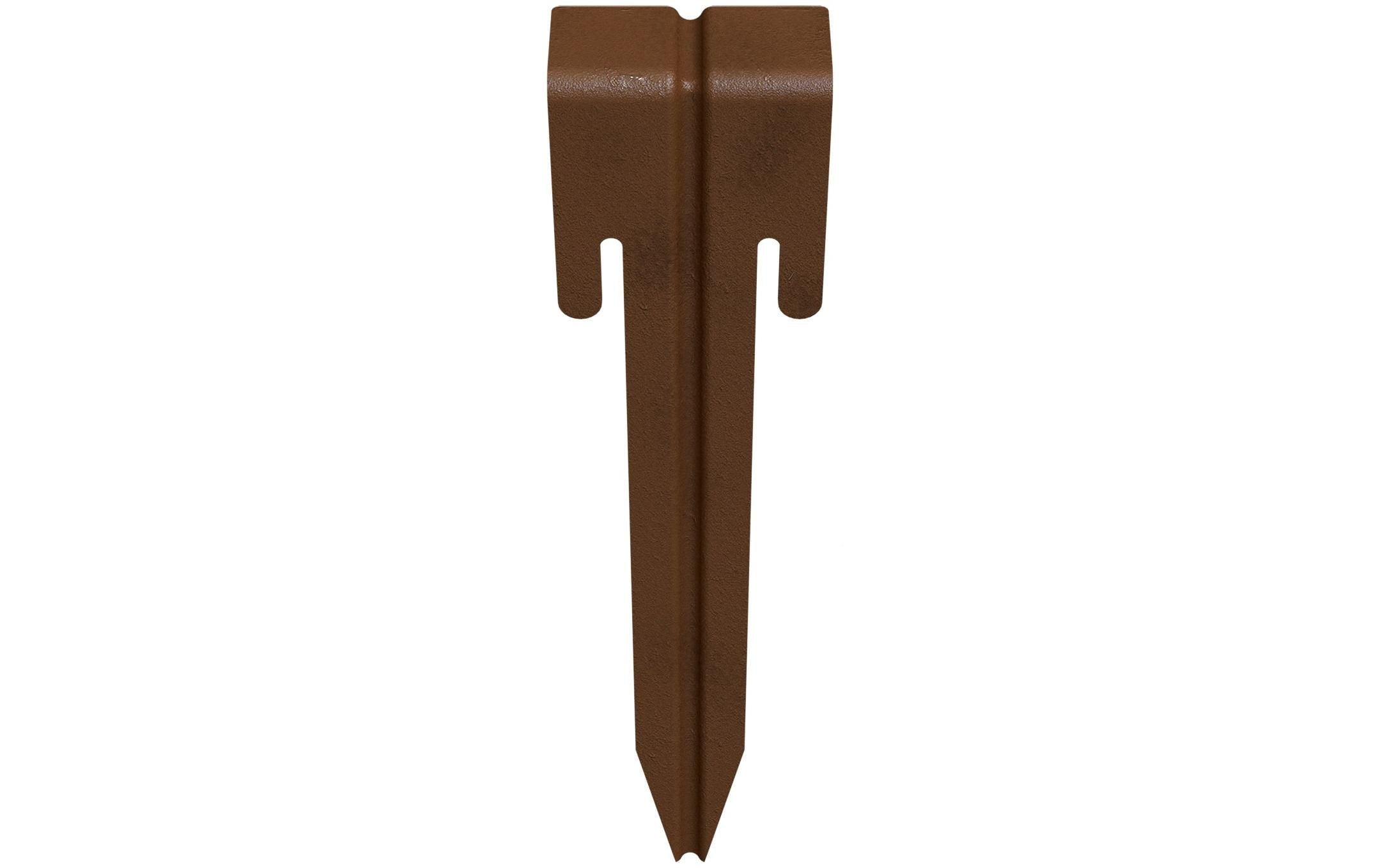 Befestigungsset für Rasenkante bronze - Set à 3 Stk.