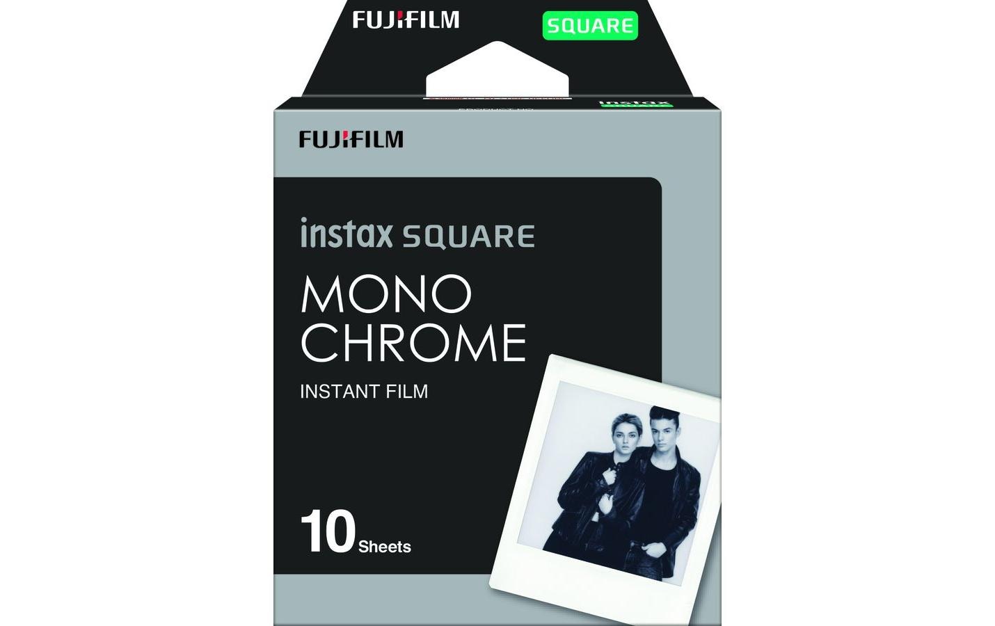 Fujifilm Instax Square 10 Blatt Monochrome zu Instax Square