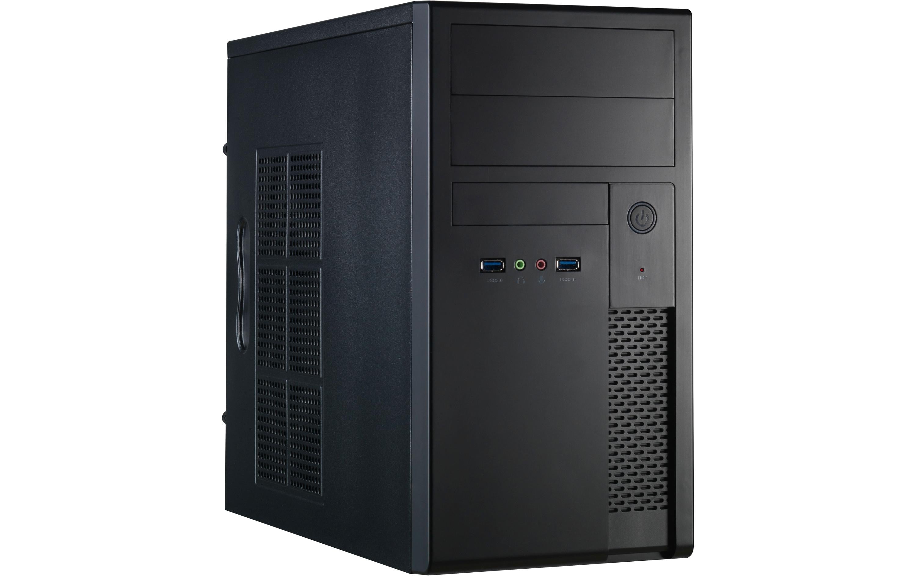Chieftec Midi Tower XT-01B-350GPB, black 2x 5.25", 3 x3.5", 1x 2.5", 350Watt