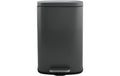 Spirella Treteimer POUBELLE AKIRA 30L GRIS 34.3 x 23.5 x 62.9