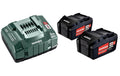 Metabo Basis-Set Akku und Ladegerät 2 x 5.2 Ah