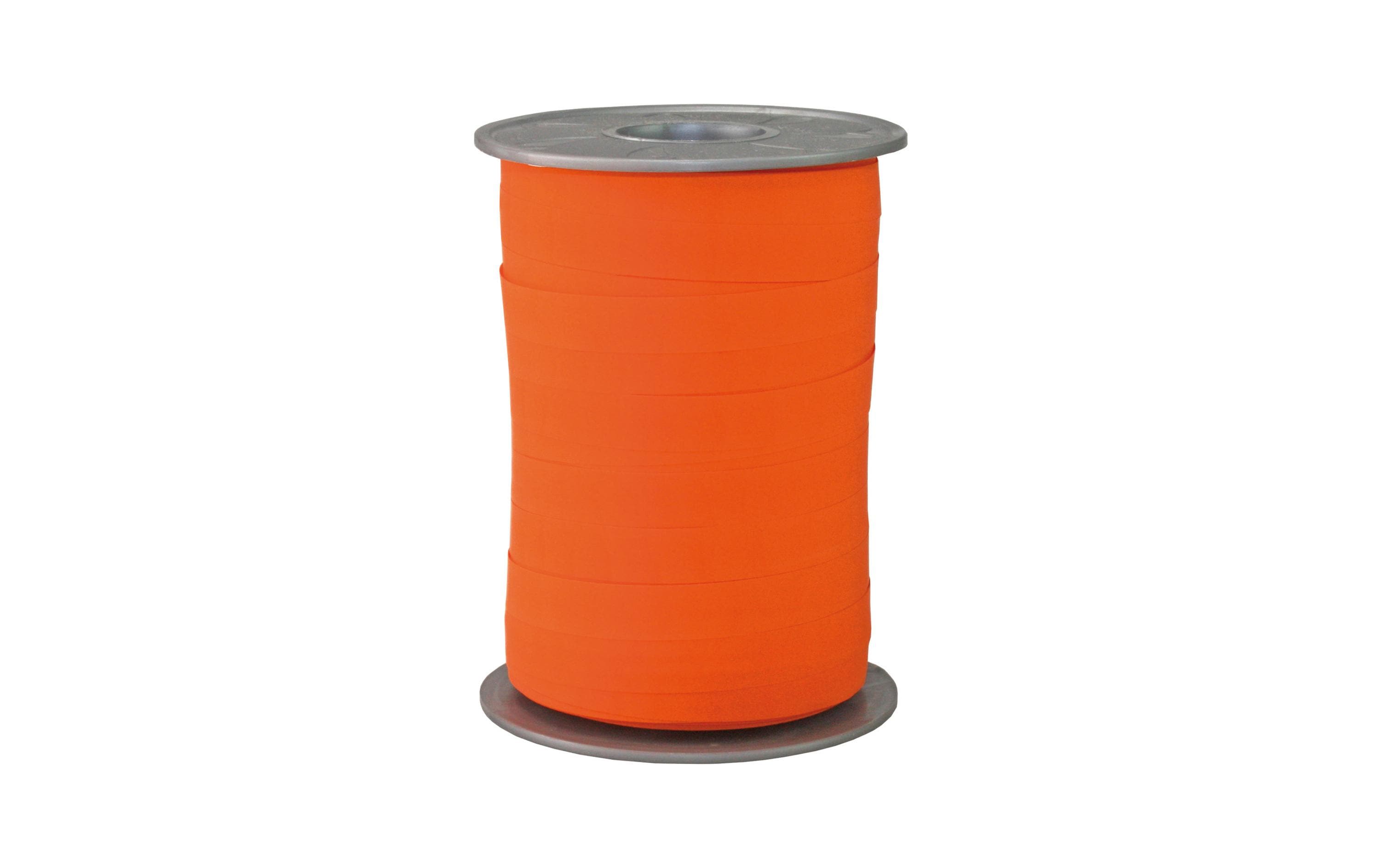 Pattberg Geschenkband Opak Matt Grösse 1 cm x 200 m: Farbe: Orange