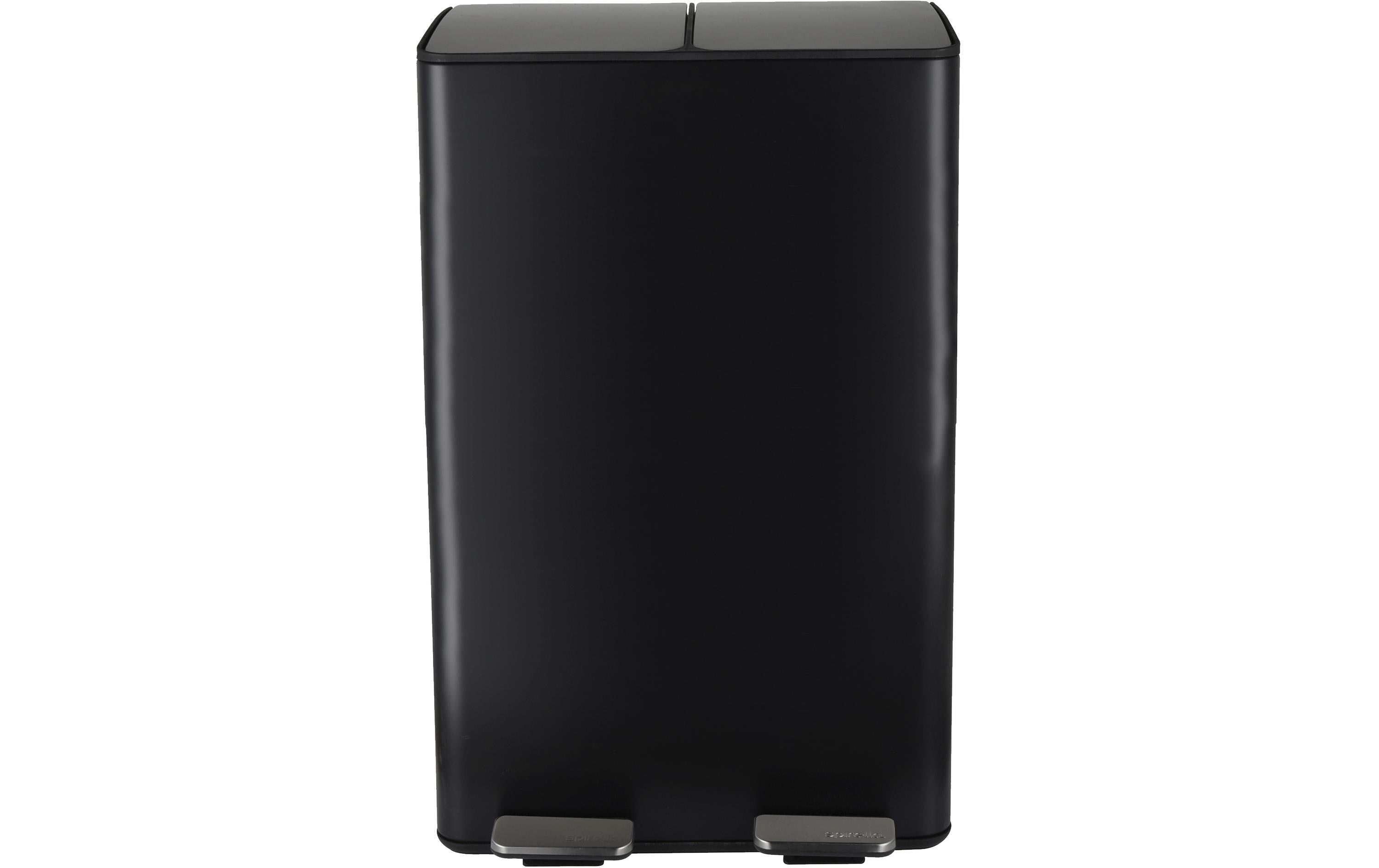 Spirella Treteimer ALIYA BLACK  - 2 X 30L 30 x 45 x 71