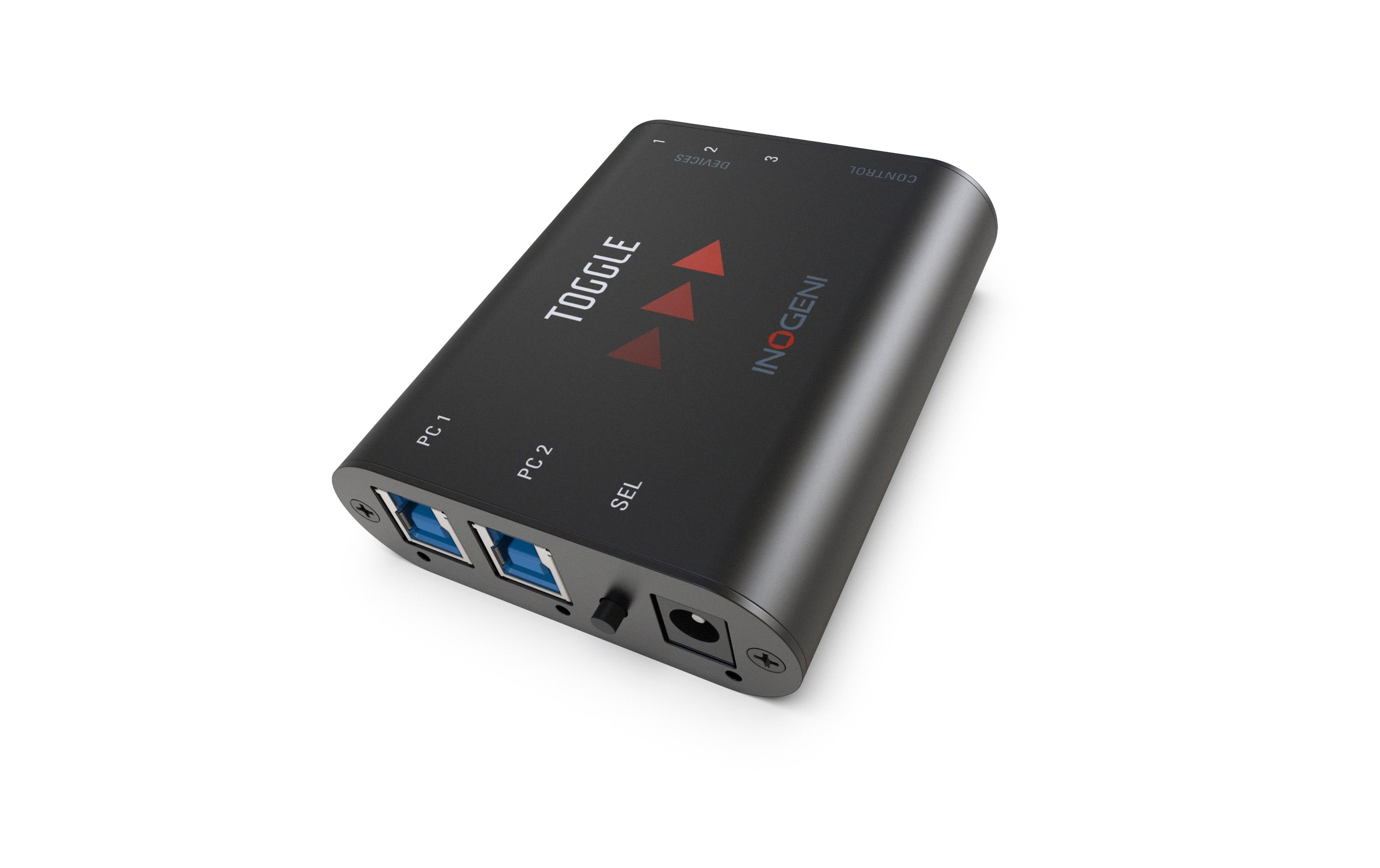 Inogeni TOGGLE Switcher: USB3.0>2PC/CODEC