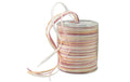 Pattberg Geschenkband Raffia Multi Grösse: 50 m, Farbe: Creme/Weiss/Rosa