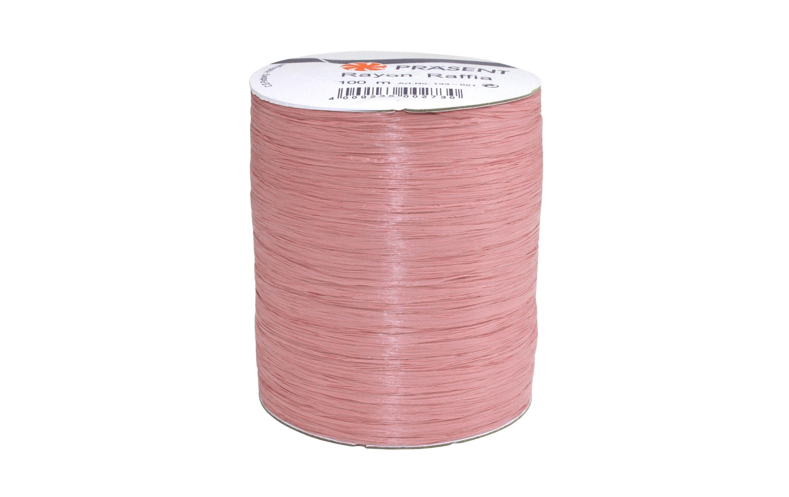 Pattberg Geschenkband Raffia Rayon Grösse: 100 m Farbe: Altrosa