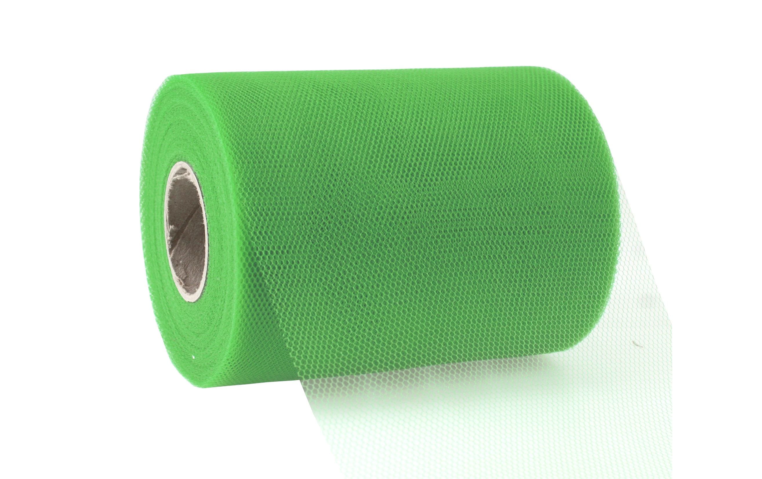 Pattberg Geschenkband Verona Tüll Grösse: 11.2 cm x 50 m Farbe: Limette