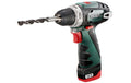 Metabo Akku-Bohrschrauber PowerMaxx 2 x 2.0 Ah im Kunststoff-Koffer