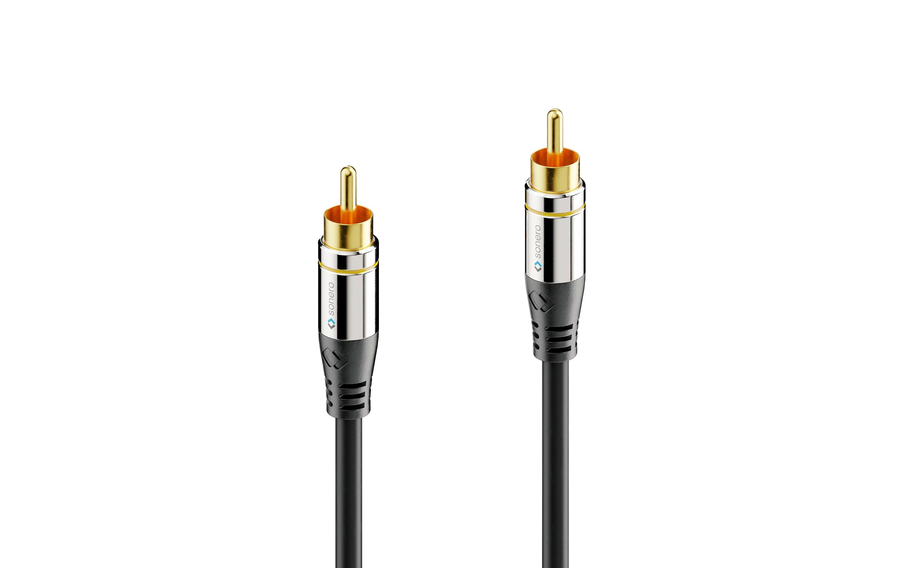 Sonero Digital Cinch Audio Kabel 3.00m, Stecker <-> Stecker