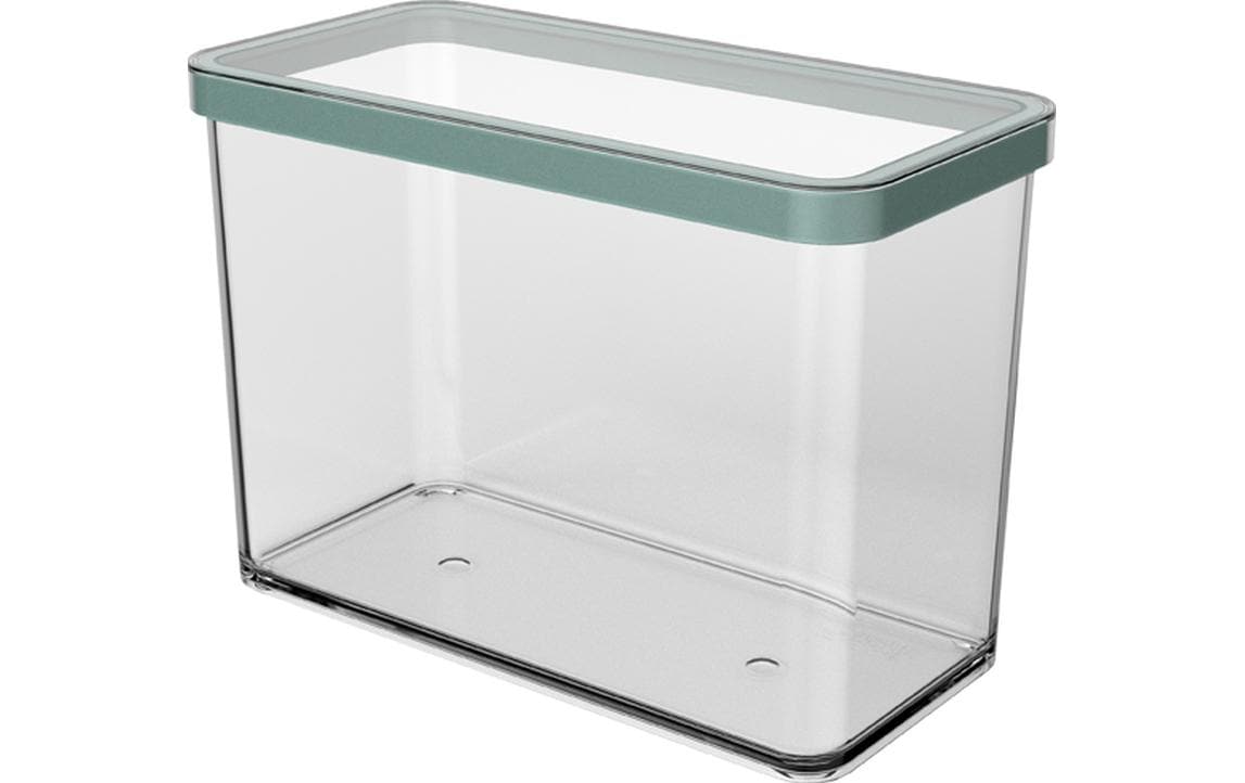Rotho Premium Dose rechteckig 2.1 l  LOFT 20 x 10 x 14,2 Mistletoe green