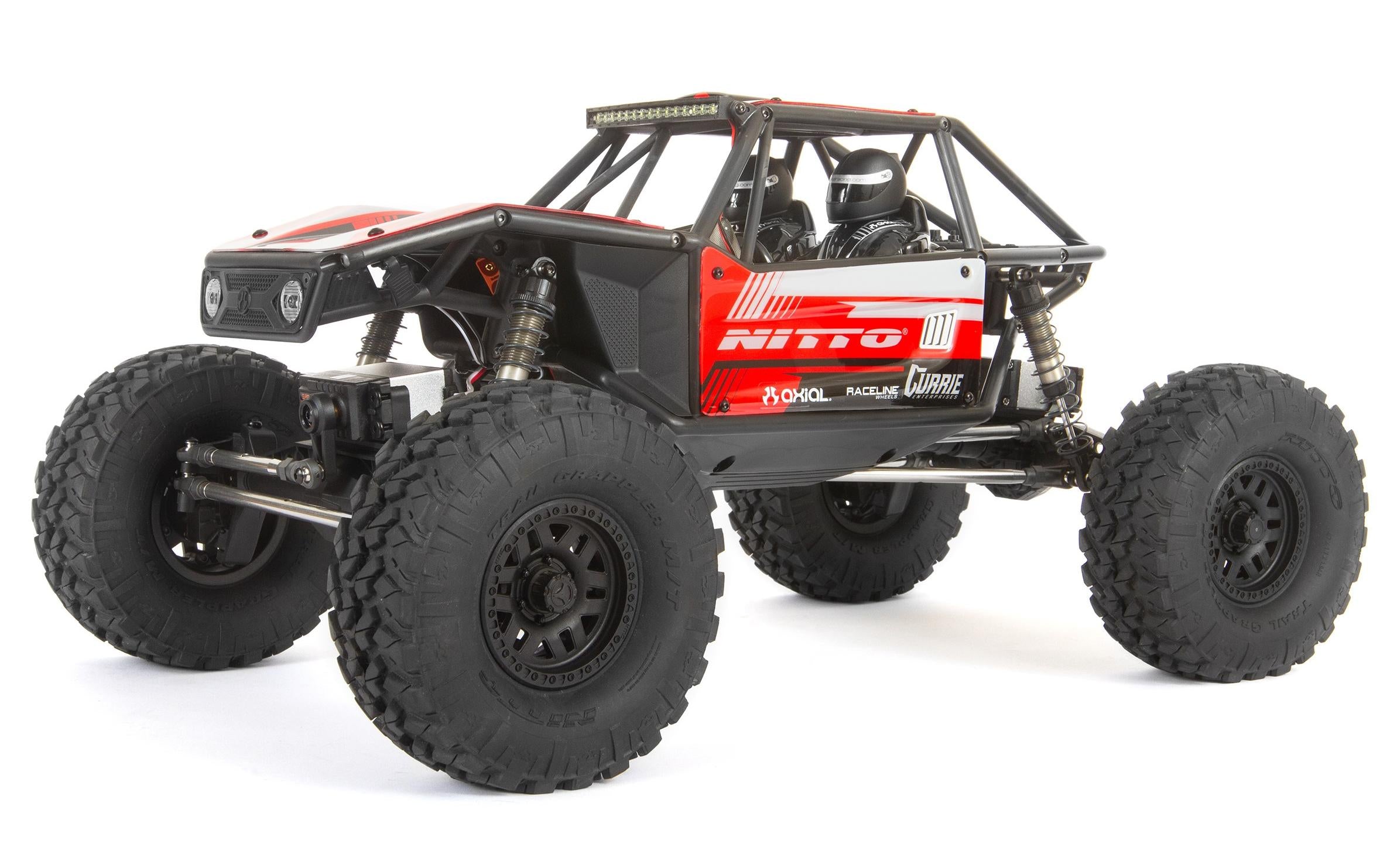 Axial Capra 4WS Schwarz Scale Rock Racer, 1:10, ARTR