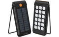 4smarts Solar-Powerbank TitanPack Flex 10000mAh, Ständer und Taschenlampe