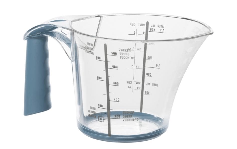 Rotho Messbecher 0.6 l LOFT blue 17,6 x 11,9 x 9,7