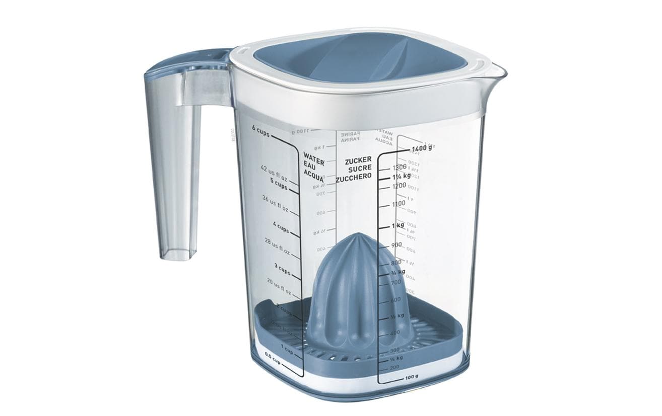 Rotho Back Messbecher 1,5 l LOFT blue 19,7 x 14 x 17,5