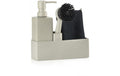 Zone Spültrogbutler 4er Set Mud Beige, Grösse 19x20.5x6cm