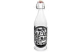 Trendform Glasflasche 1L Swiss Tradition Bügelverschluss, H: 30.7cm D: 8.3cm