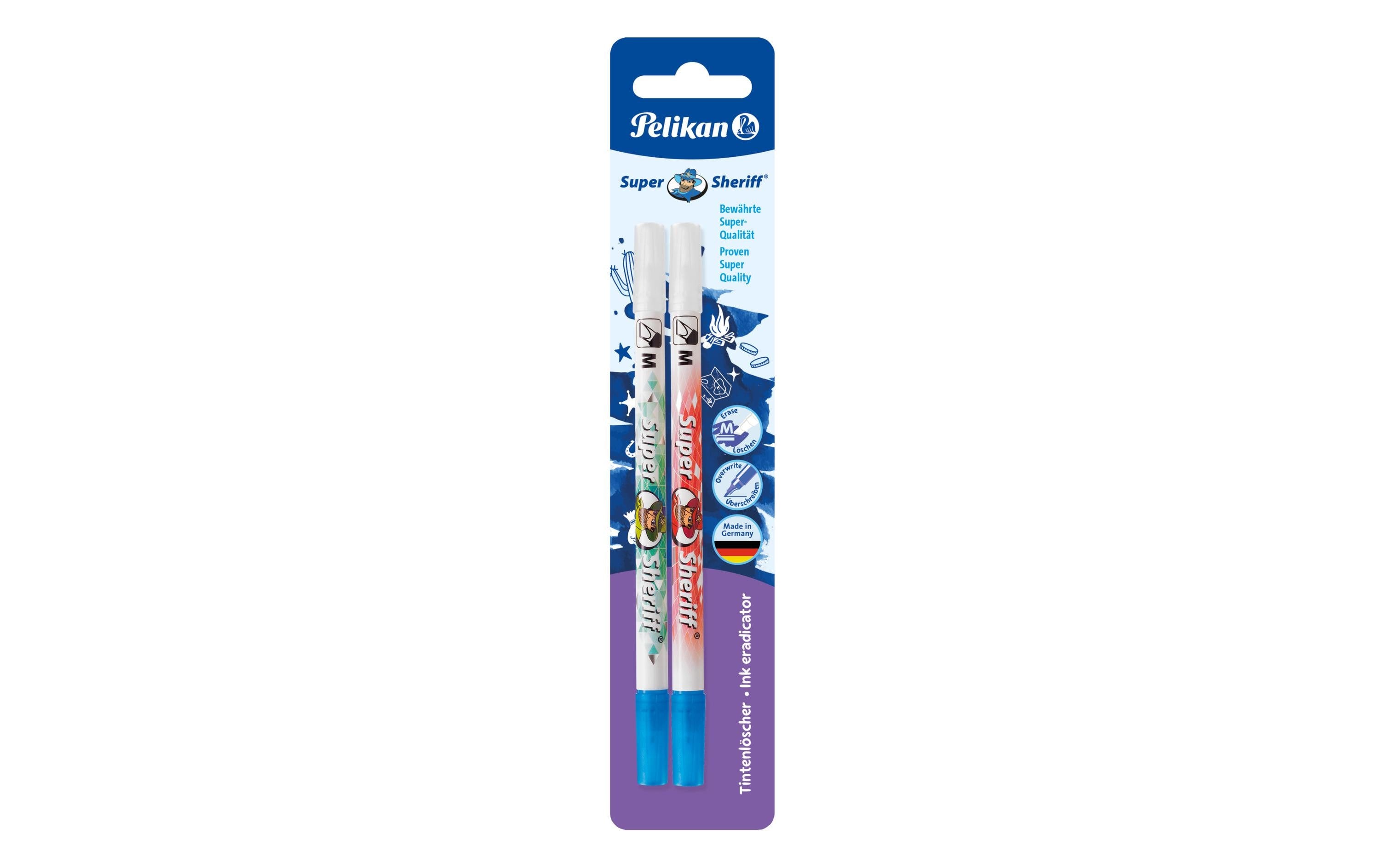 Pelikan Tintenlöscher SuperSheriff M Design Edition, 2 Stk.