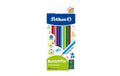 Pelikan Buntstifte sechseckig dünn, 12 Farben