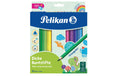 Pelikan Buntstifte dreickeckig dick, 12 Farben + Spitzer