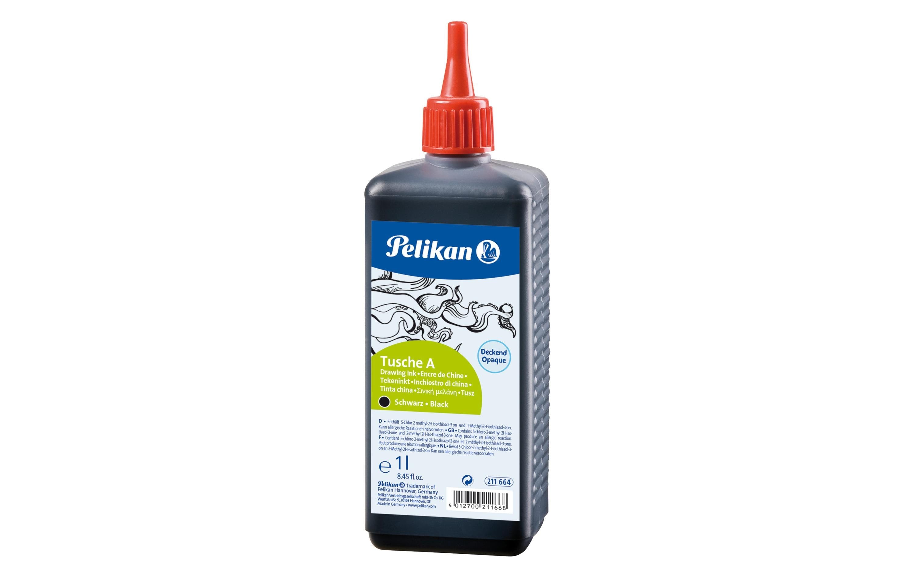 Pelikan Tusche schwarz 1000ml