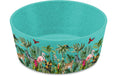 Koziol Schale CONNECT BOWL JUNGLE 400ml 1 Stk., 12.3x12.3x5cm, blau, bio-circular