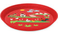 Koziol Teller CONNECT PLATE FARM 20.5cm 1 Stk., 20.5x20.5x2cm, rot, bio-circular