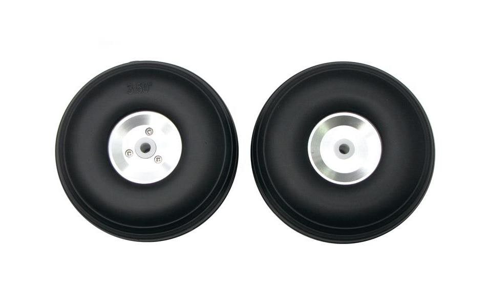 Flugmodellrad mit Alufelge Ø 89mm 2 Stück