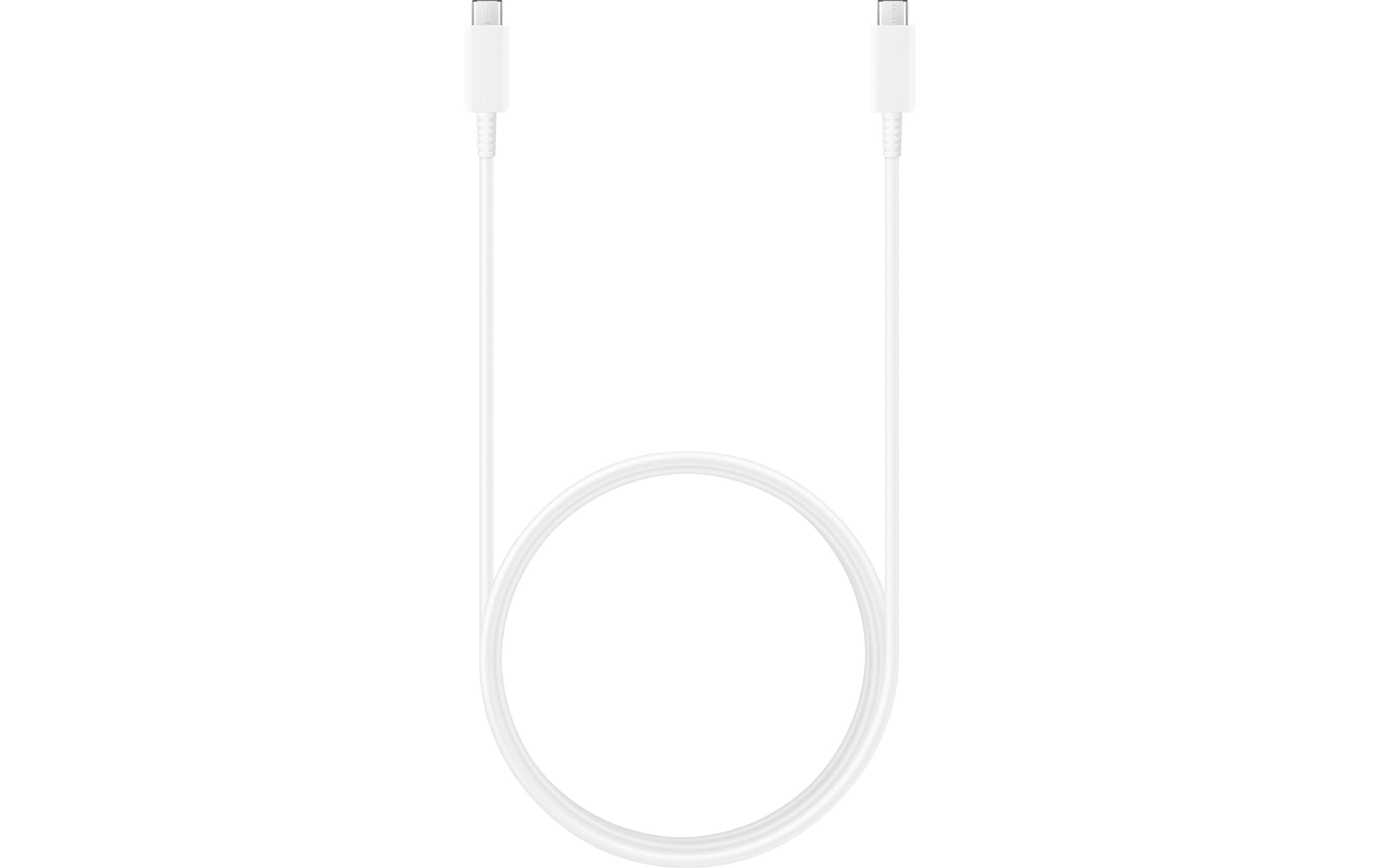 Samsung  EP-DX510 USB-C/USB-C Kabel weiss 5A