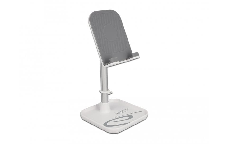 Delock Smartphone u Tablet Standhalt. 18407 Teleskopständer mit Ablage