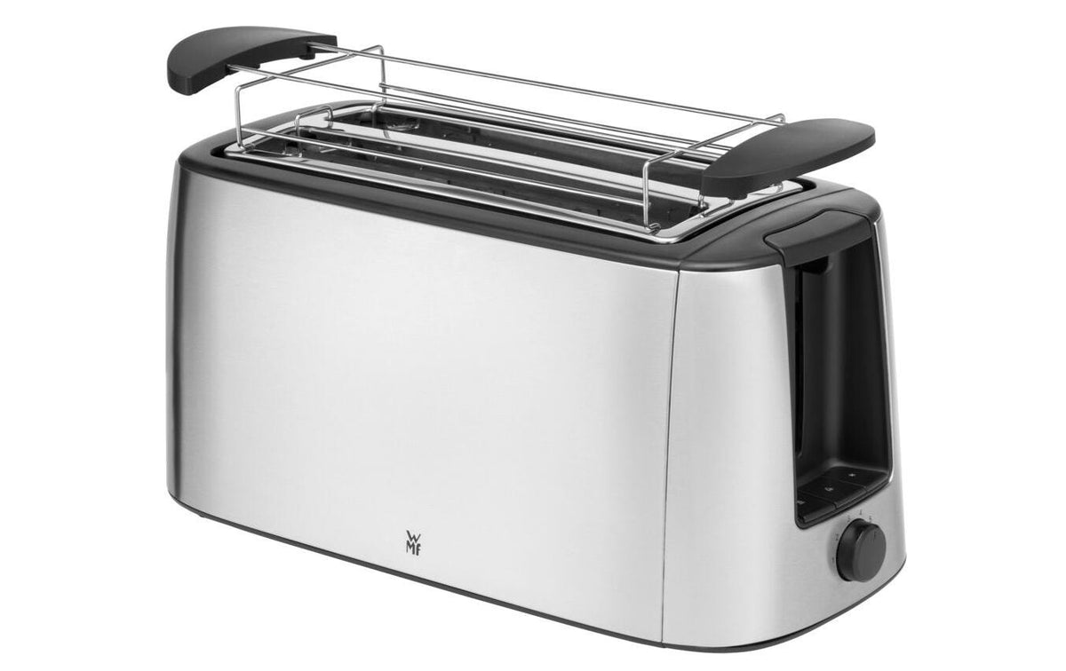 WMF Bueno Pro Doppel-Langschlitz-Toaster 1550W, 6 Stufen, Brotaufsatz, 4 Toast