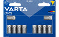 VARTA Lithium Batterie CR2, 10Stk 10 Stück, Blister Verpackung, 3.0V
