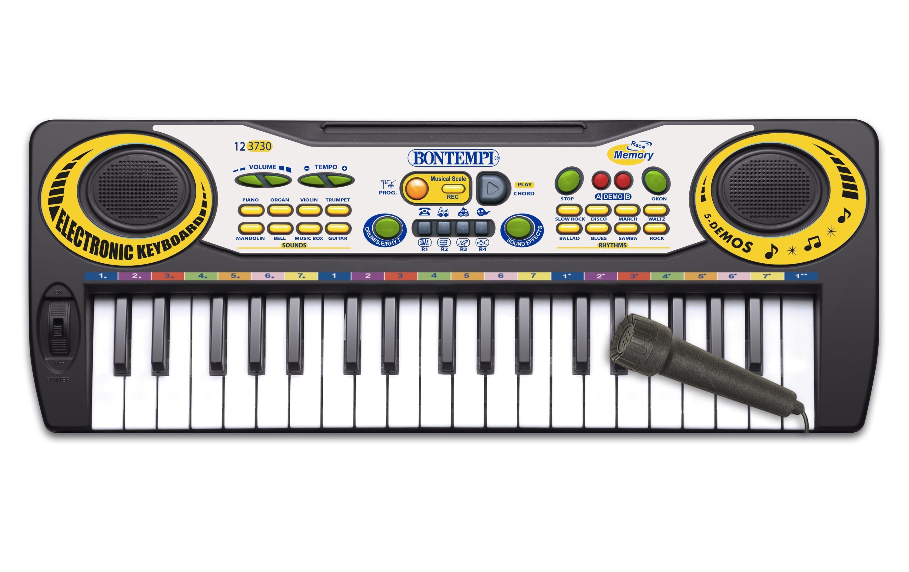 Bontempi Keyboard mit  37 Tasten ab 3 J.