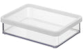 Rotho Premium Dose Loft 1.0 Liter breit weiss , 200x150x48 mm