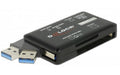 Delock 91758 Card Reader USB 3.2 CF/ SD/ Micro SD/ MS/ M2/ xD Speicherkarten