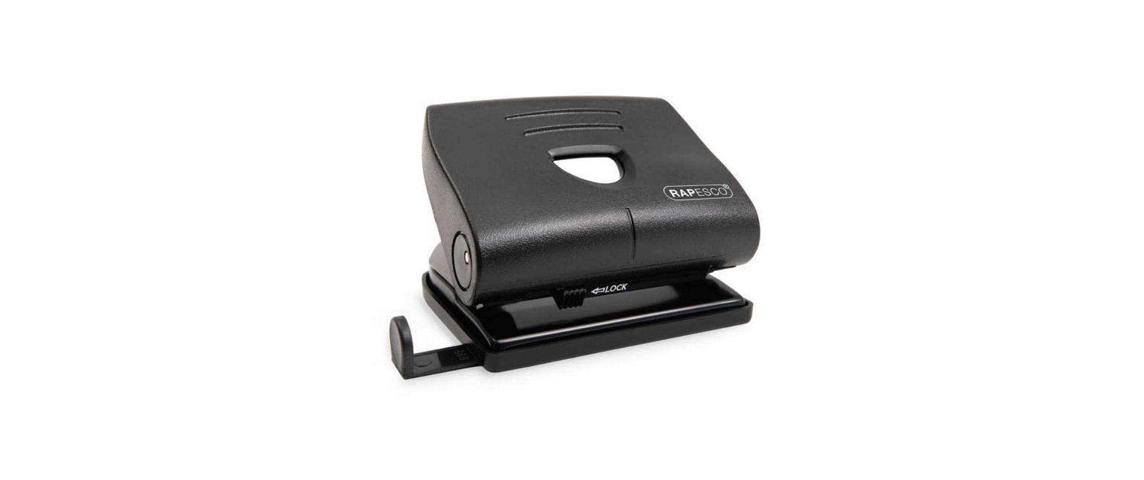 Rapesco Locher 80-P 22 Blatt, schwarz