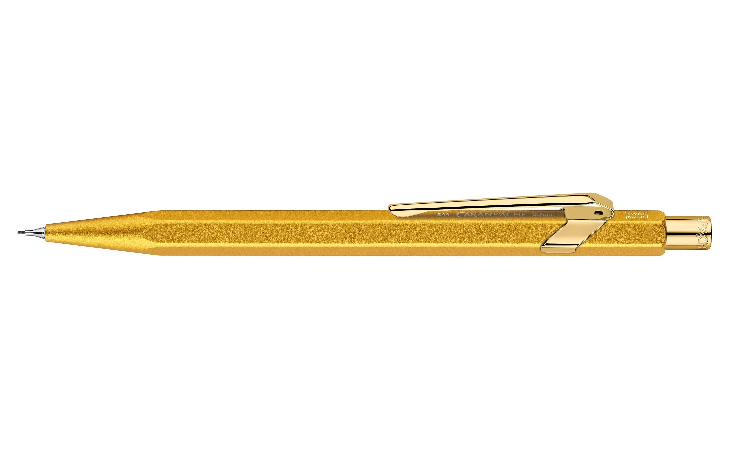 Caran d'Ache Druckbleisitft Goldbar 0.7mm, mit Etui