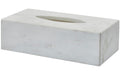 Aquanova Kosmetiktücherbox Hammam, Weiss Steingut, 25.5x13x7.5 cm