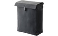 Aquanova Wäschekorb Arian, Dunkelgrau 50x26x60 cm, 75 L, Baumwolle, Polyester