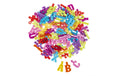 Glorex Buchstabenperlen Kunststoff, ca. 200 Stk, Farbig