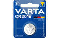 VARTA Knopfzelle CR2016, 3.0V, 1Stk 1 Stück, Blister Verpackung