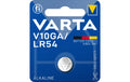 VARTA Knopfzelle V10GA, 1.5V, 1Stk 1 Stück, Blister Verpackung