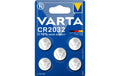 VARTA Knopfzelle CR2032, 3.0V, 5Stk 5 Stück, Blister Verpackung