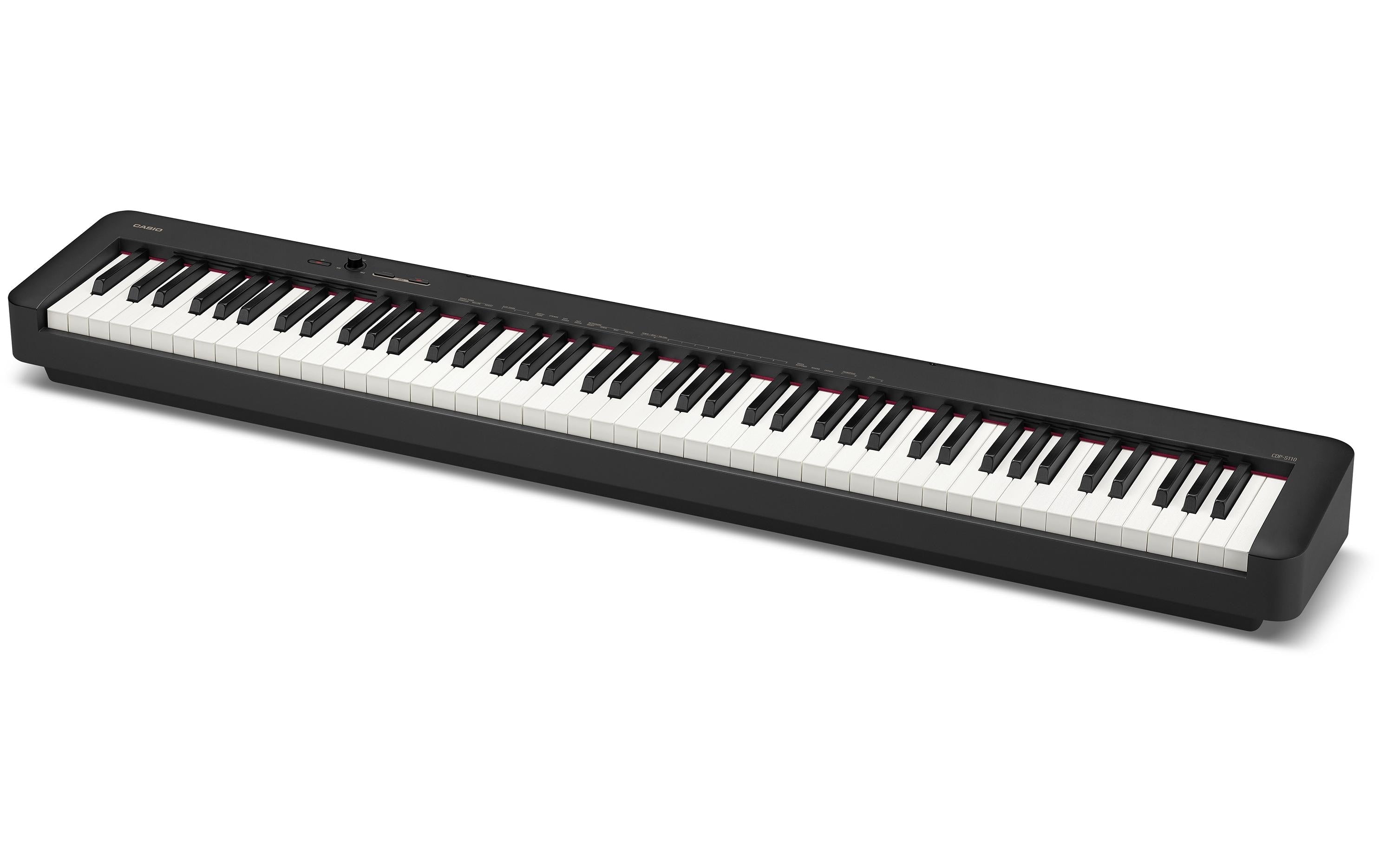 CASIO CDP-S110BK Compact Digital Piano, schwarz