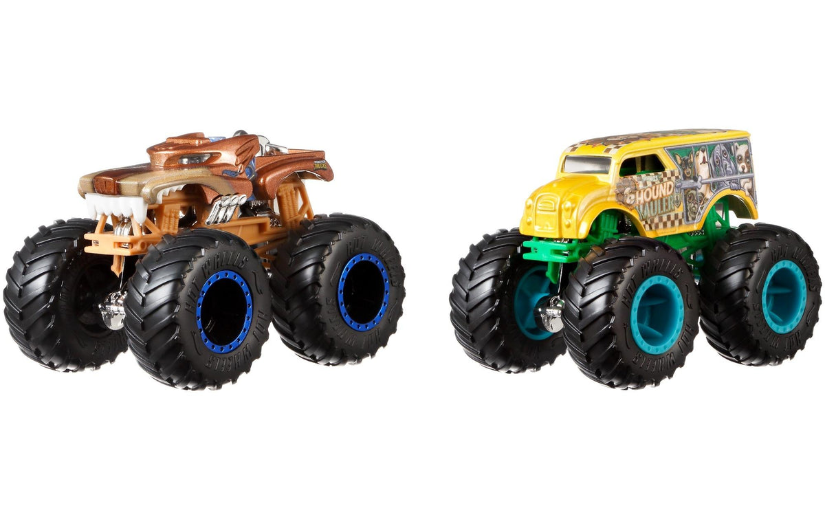 Hot Wheels Monster Trucks 1:64 Die-Cast 2er-Pack Ass.